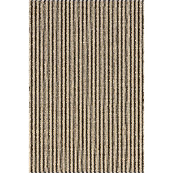 nuloom Tove Striped Seagrass and Cotton Area Rug Ivory