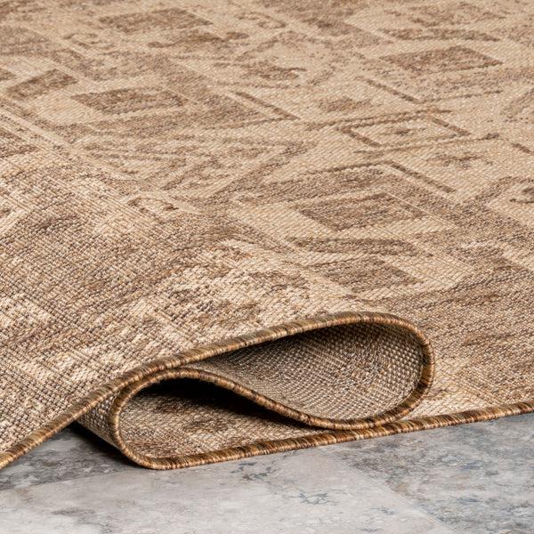 Nuloom Toyah Southwestern Indoor/Outdoor Area Rug Beige