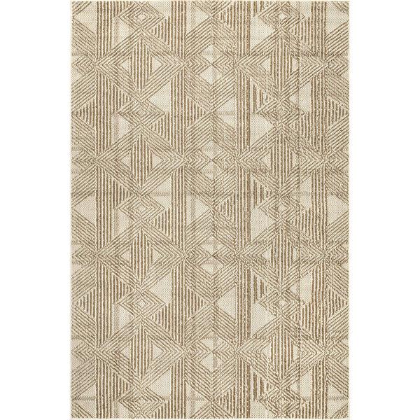 nuloom Trinity Textured Abstract Diamonds Area Rug Beige
