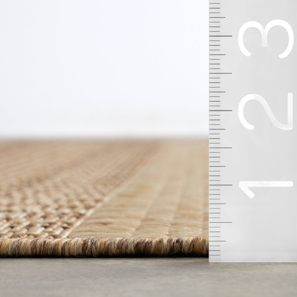 Nuloom Vail Modern Indoor/Outdoor Area Rug Light Brown
