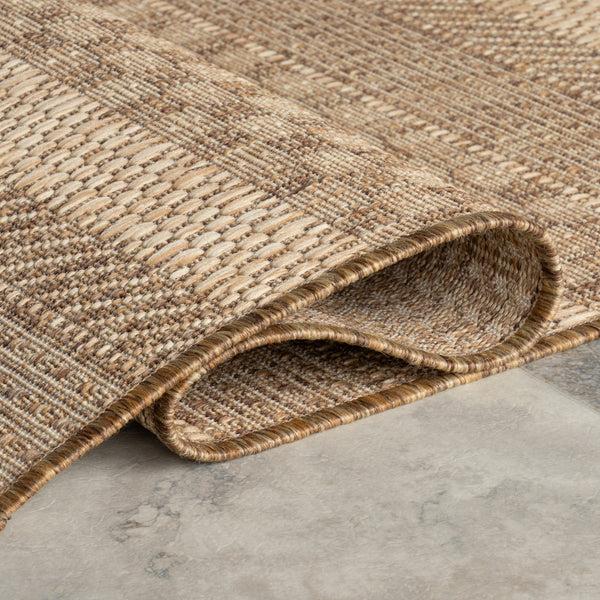 Nuloom Vail Modern Indoor/Outdoor Area Rug Light Brown