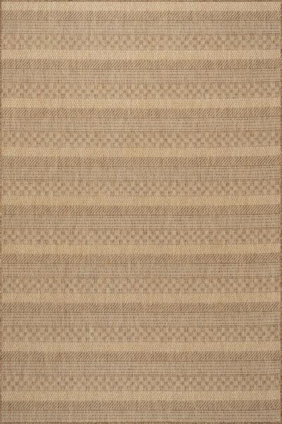 nuloom Vail Modern Indoor/Outdoor Area Rug Light Brown