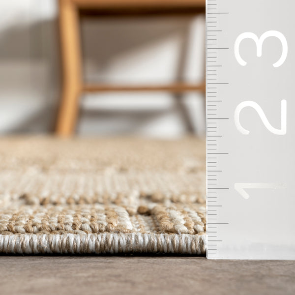 Nuloom Valorie Mediterranean Indoor/Outdoor Area Rug Beige