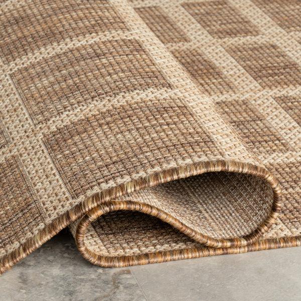 Nuloom Vanya Modern Indoor/Outdoor Area Rug Light Brown