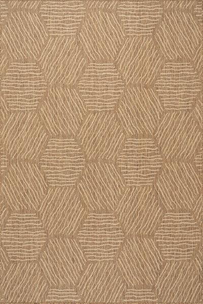 nuloom Wynette Geometric Indoor/Outdoor Area Rug Light Brown