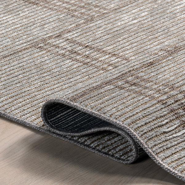 Nuloom Yadira Geometric Machine Washable Area Rug Beige