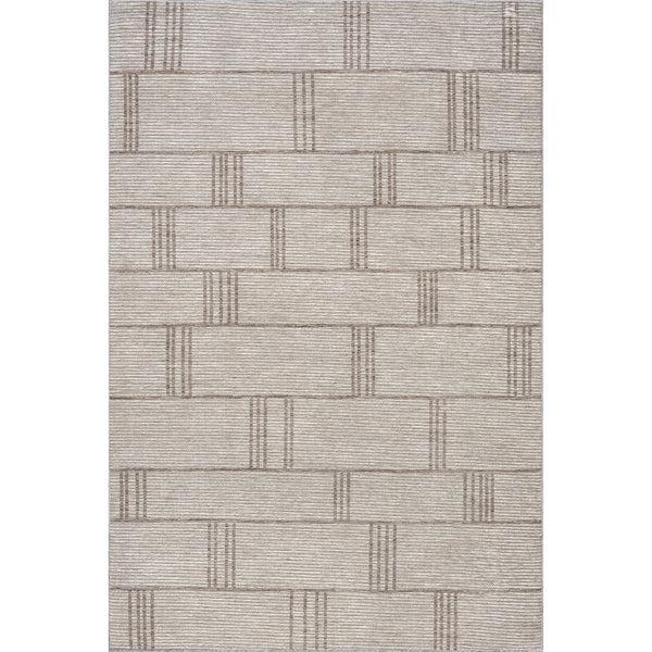 nuloom Yadira Geometric Machine Washable Area Rug Beige