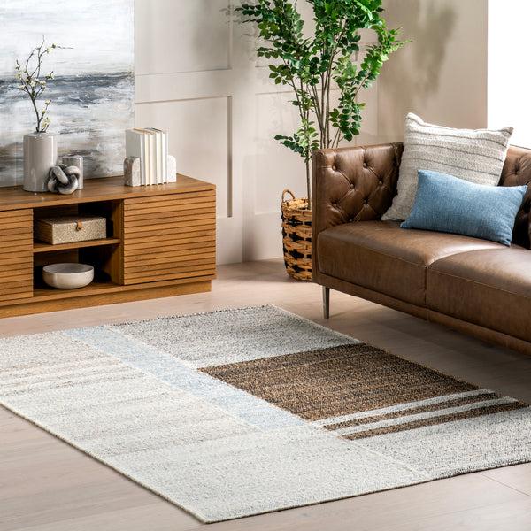Nuloom Yimmi Geometric Indoor/Outdoor Area Rug Ivory