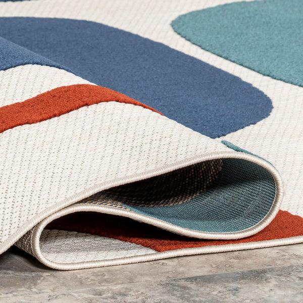 Nuloom Yolande Abstract Indoor/Outdoor Area Rug Multicolor