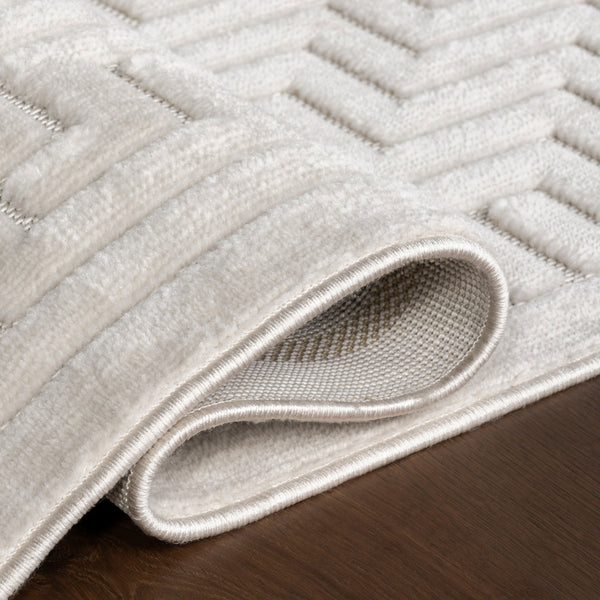 Nuloom Zinnia Geometric Indoor/Outdoor Area Rug Cream